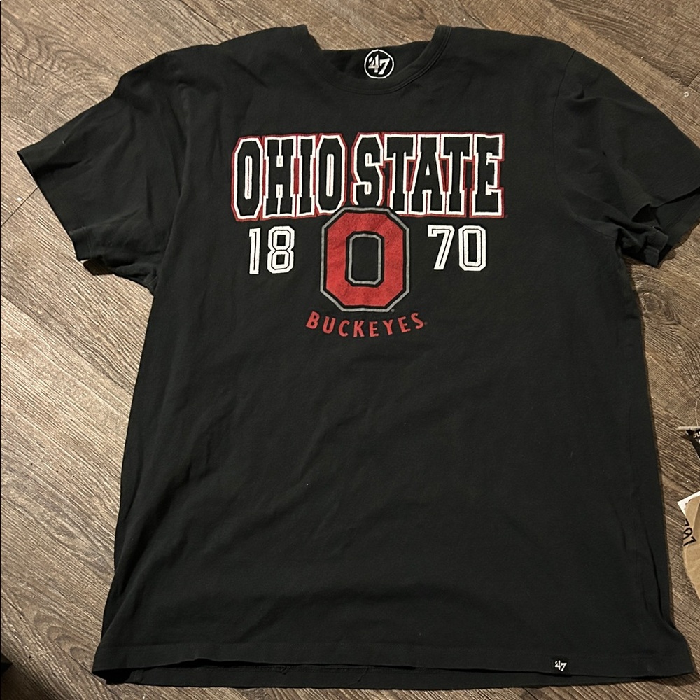 Black Ohio State Graphic Tee